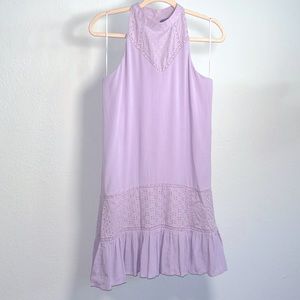 Purple Halter Dress
